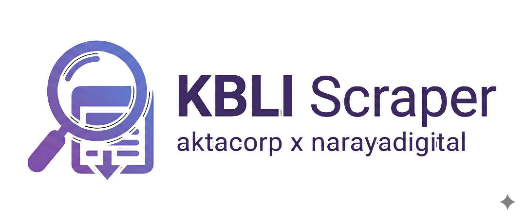 KBLI Scraper - aktacorp x narayadigital